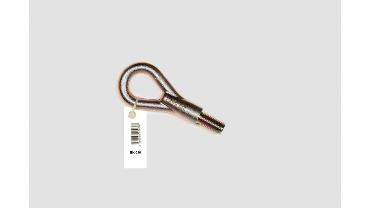 Tow hook NISSAN MARCH 2002 – 2010 K12 (MICRA) BK 036 Tow hook NISSAN MARCH 2002 – 2010 K12 (MICRA) BK 036