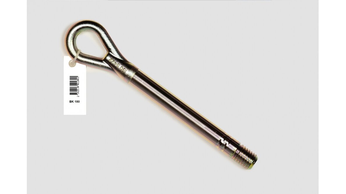 Tow hook RENAULT LOGAN 2020 → III (TALIANT) LJI BK 180 Tow hook RENAULT LOGAN 2020 → III (TALIANT) LJI BK 180